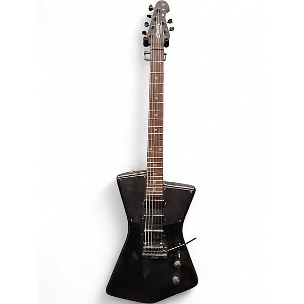 Used Sterling by Music Man STV60 STRALTH BLACK Solid Body Electric Guitar