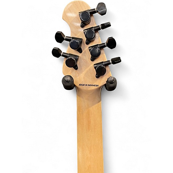 Used Sterling by Music Man STV60 STRALTH BLACK Solid Body Electric Guitar