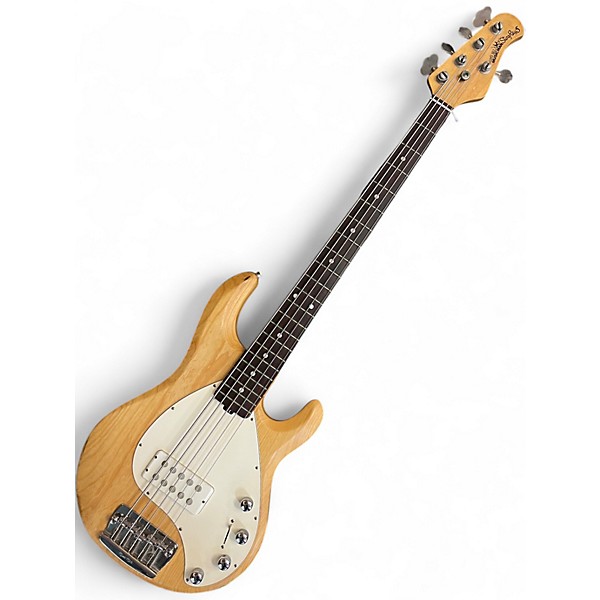 Used Ernie Ball Music Man Stingray 5 H Natural Electric Bass Guitar