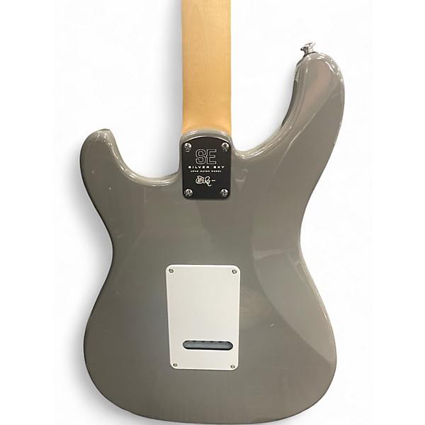 Used PRS SE Silver Sky TUNGSTEN Solid Body Electric Guitar