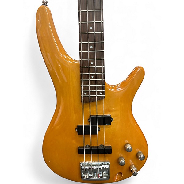 Used Ibanez SR400 Natural Electric Bass Guitar
