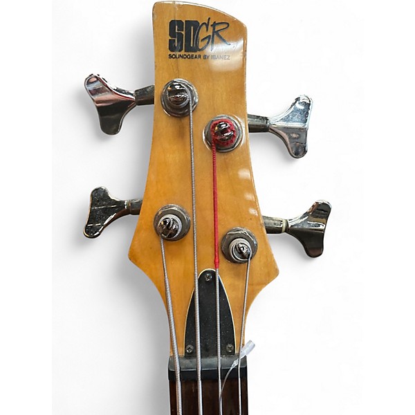 Used Ibanez SR400 Natural Electric Bass Guitar