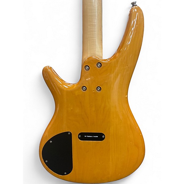 Used Ibanez SR400 Natural Electric Bass Guitar