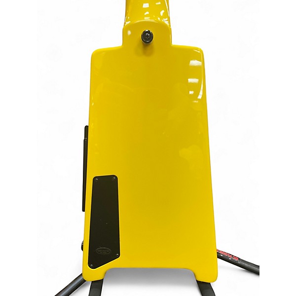 Used Steinberger Spirit Yellow Electric Bass Guitar