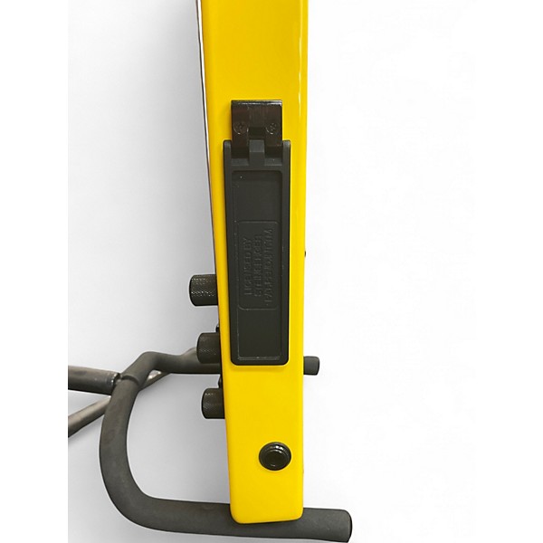 Used Steinberger Spirit Yellow Electric Bass Guitar