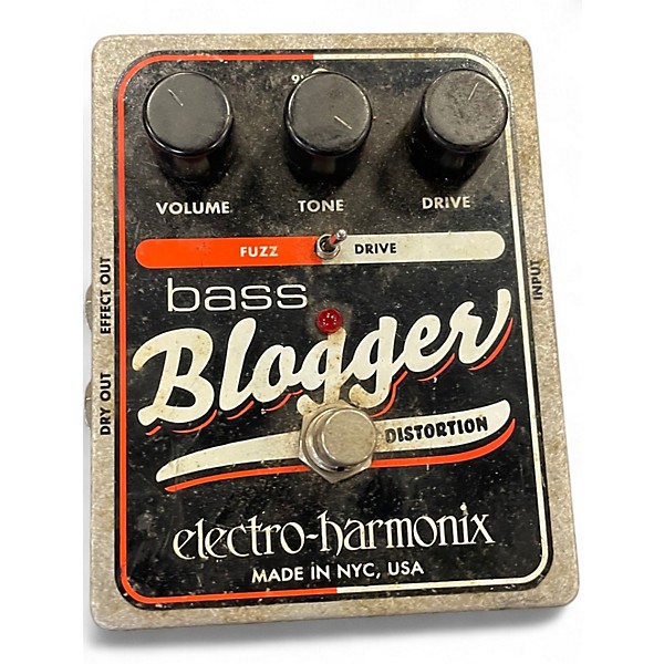 Used Electro-Harmonix Bass Blogger Bass Distortion Bass Effect Pedal