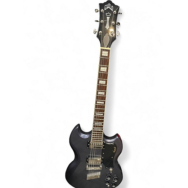 Used Guild POLARA DELUXE CANYON DUSK BLUE Solid Body Electric Guitar