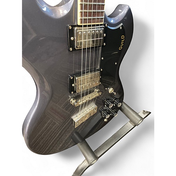 Used Guild POLARA DELUXE CANYON DUSK BLUE Solid Body Electric Guitar