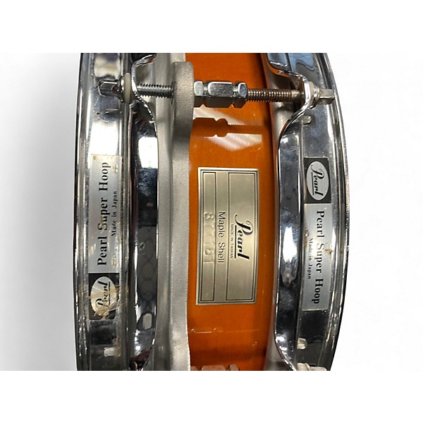 Used Pearl 4.5X14 Free Floating Snare LIQUID AMBER Drum