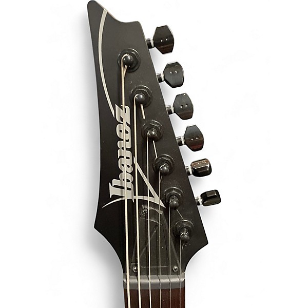 Used Ibanez RGRT4121 WITH EVERTUNE Black Solid Body Electric Guitar