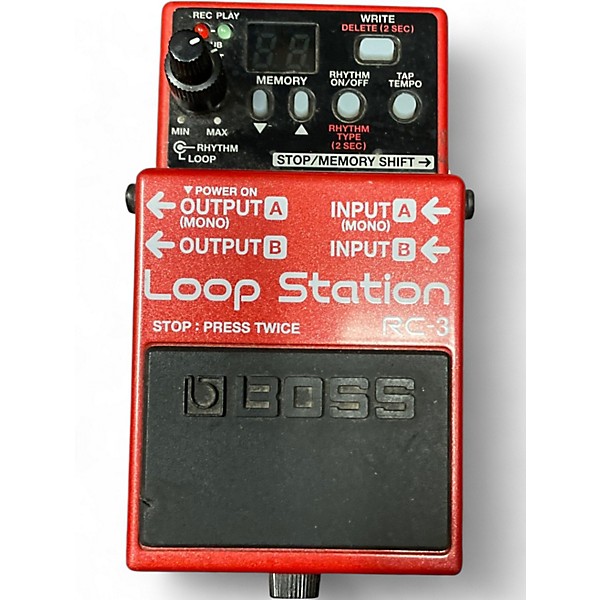 Used BOSS RC3 Loop Station Pedal | Guitar Center