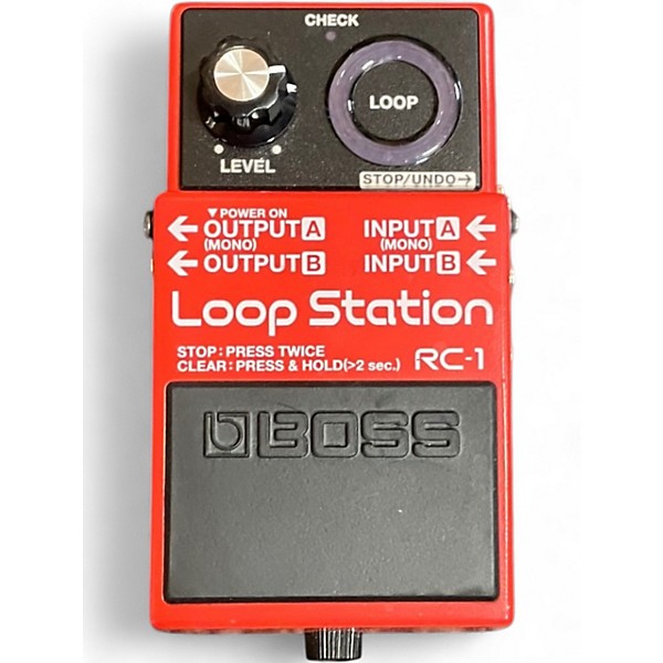 Used BOSS RC1 Loop Station Pedal
