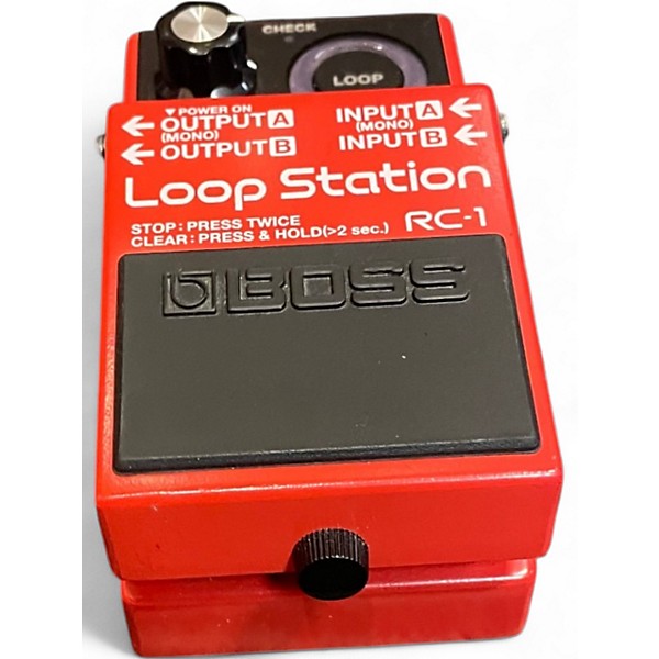 Used BOSS RC1 Loop Station Pedal