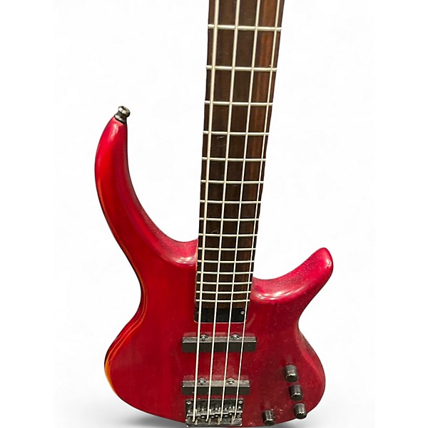 Used Tobias Toby Deluxe IV Wine Red Electric Bass Guitar