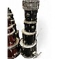 Used GP Percussion 5 Piece SHELL PACK BLACK Drum Kit thumbnail