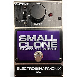Used Electro-Harmonix Small Clone Analog Chorus Effect Pedal