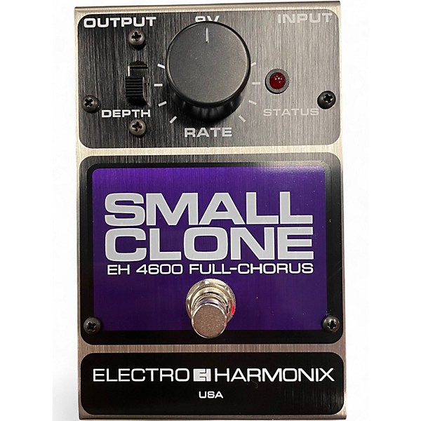 Used Electro-Harmonix Small Clone Analog Chorus Effect Pedal