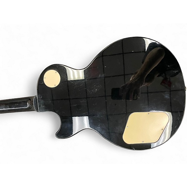 Used Epiphone Les Paul Standard Ebony Solid Body Electric Guitar