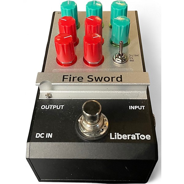 Used Liberatoe Fire Sword Distortion Effect Pedal