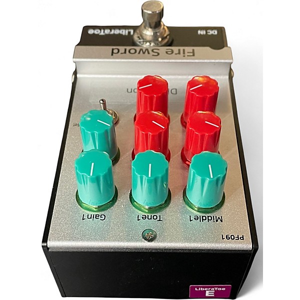 Used Liberatoe Fire Sword Distortion Effect Pedal