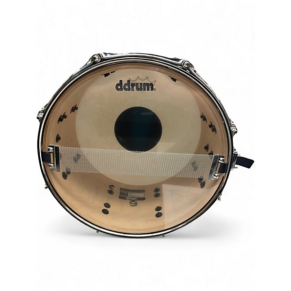 Used ddrum 13X7 DOMINION SERIES RED SPARKLE Drum