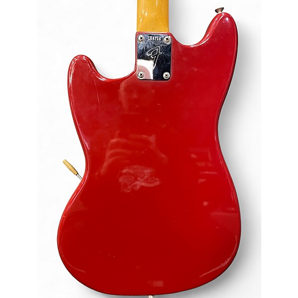 Used 1966 Fender Mustang Dakota Red Solid Body Electric Guitar