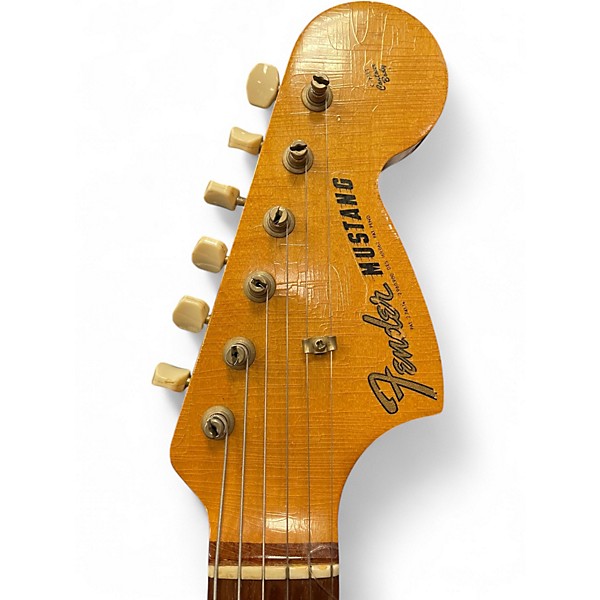 Used 1966 Fender Mustang Dakota Red Solid Body Electric Guitar