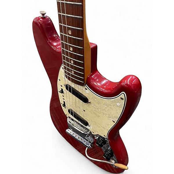 Used 1966 Fender Mustang Dakota Red Solid Body Electric Guitar