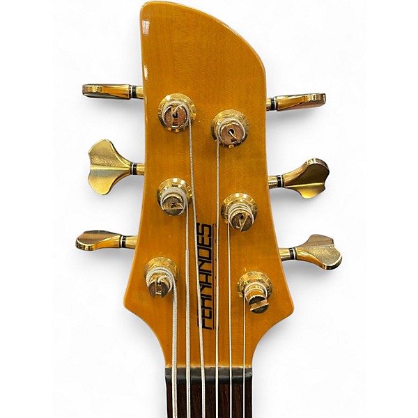 Used Fernandes Gravity 6 Natural Electric Bass Guitar