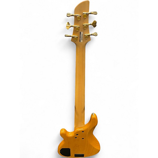Used Fernandes Gravity 6 Natural Electric Bass Guitar
