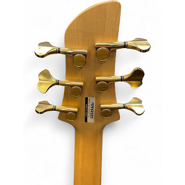 Used Fernandes Gravity 6 Natural Electric Bass Guitar