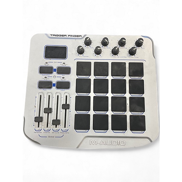 Used M-Audio TRIGGER FINGER MIDI Controller