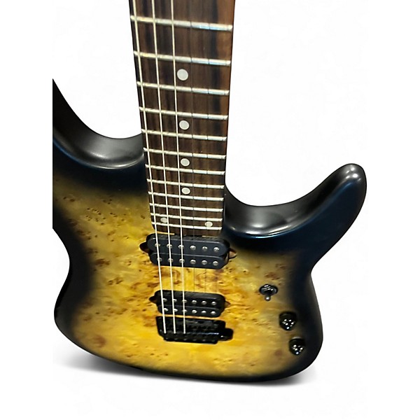 Used Sterling by Music Man cutlass Sunrise Tea Burst Solid Body Electric Guitar