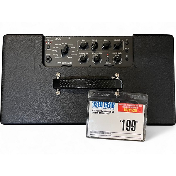 Used VOX CAMBRIDGE 50 Guitar Combo Amp