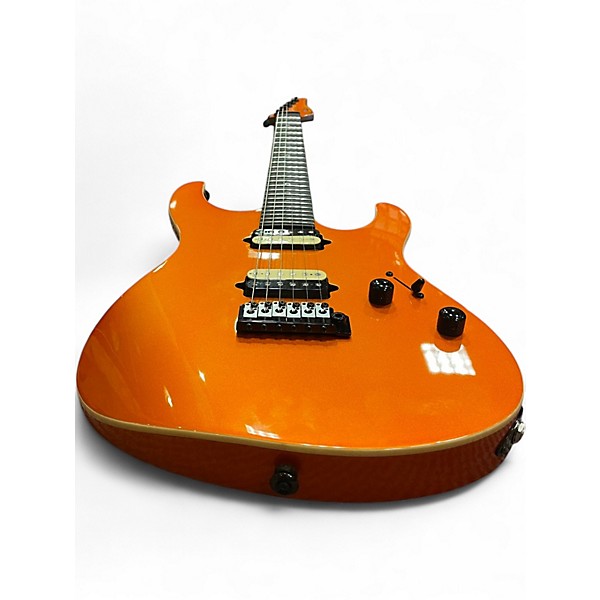 Used Suhr Eddie’s Guitars Exclusive Roasted Modern Candy Orange Metallic Solid Body Electric Guitar