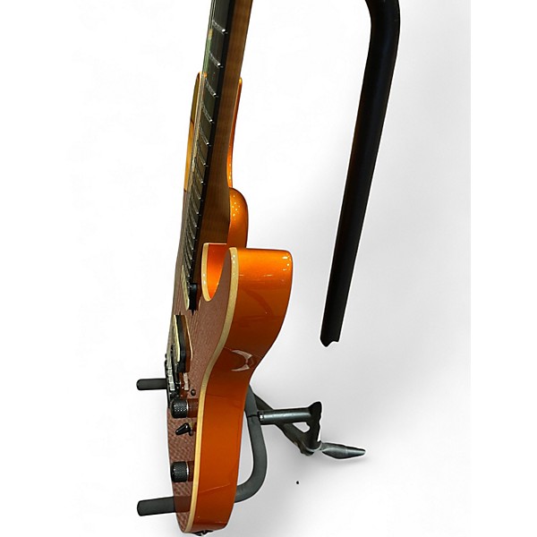 Used Suhr Eddie’s Guitars Exclusive Roasted Modern Candy Orange Metallic Solid Body Electric Guitar