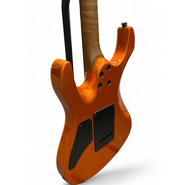 Used Suhr Eddie’s Guitars Exclusive Roasted Modern Candy Orange Metallic Solid Body Electric Guitar