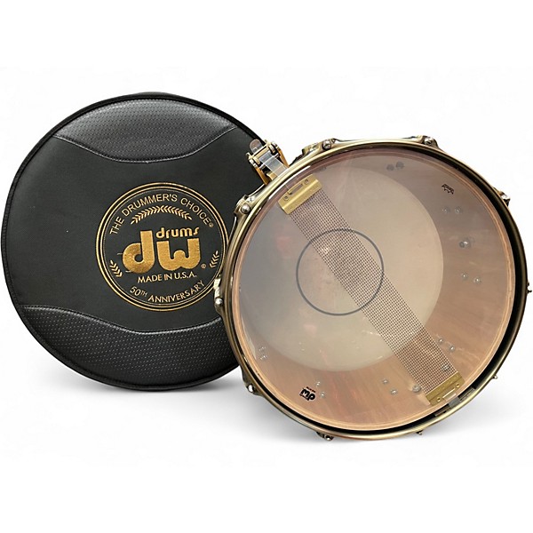 Used DW 14X6.5 50TH ANNIVERSARY PERSIMMON SPRUCE Drum