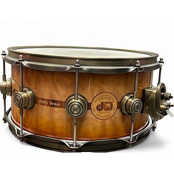 Used DW 14X6.5 50TH ANNIVERSARY PERSIMMON SPRUCE Drum