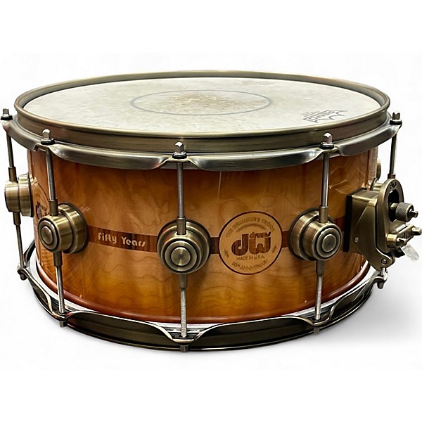 Used DW 14X6.5 50TH ANNIVERSARY PERSIMMON SPRUCE Drum