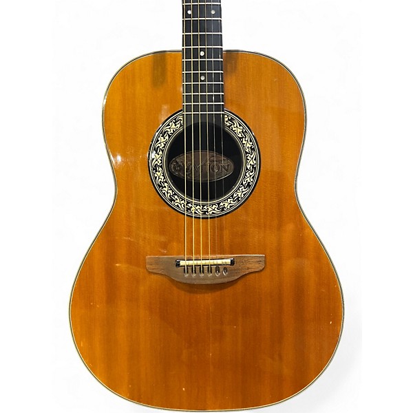 Used Ovation 1621-4 Natural Acoustic Guitar