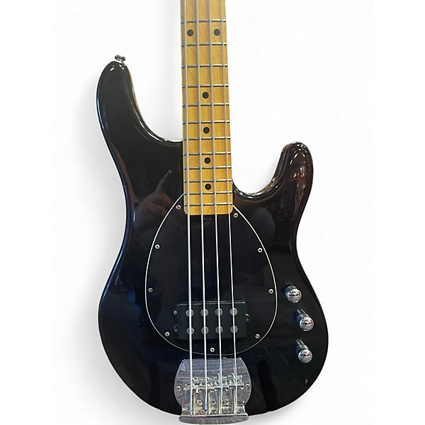 Used Sterling by Music Man Sub 4 Black Electric Bass Guitar
