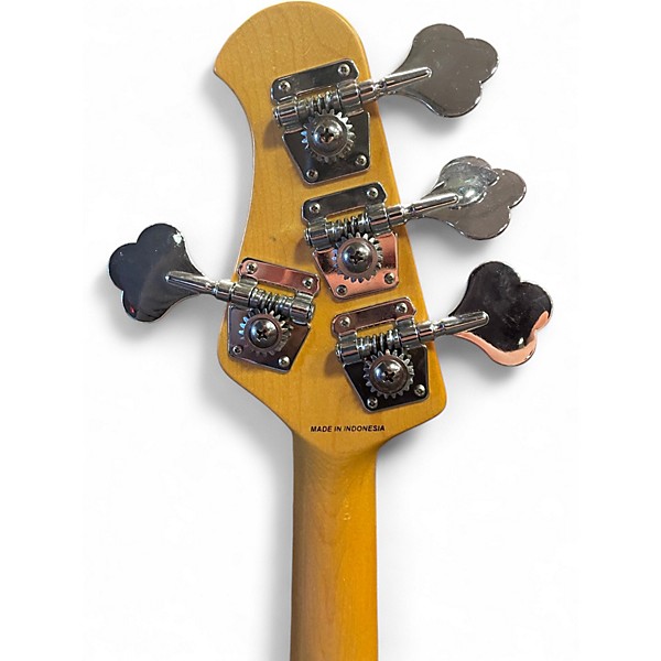 Used Sterling by Music Man Sub 4 Black Electric Bass Guitar