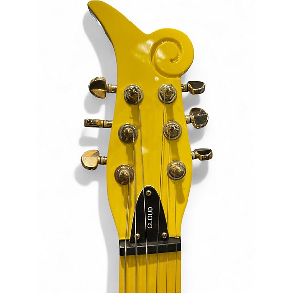 Used Prince Cloud Replica Canary Yellow Solid Body Electric Guitar