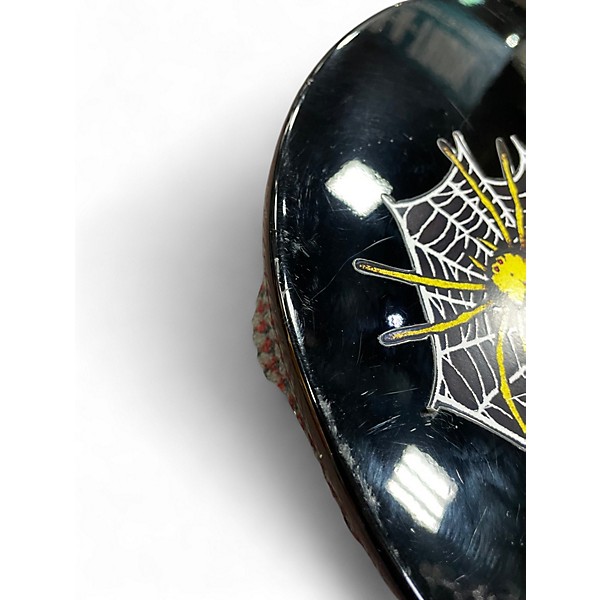 Used ESP Kirk Hammett KH203 Spider Black Solid Body Electric Guitar