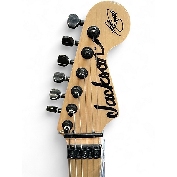 Used Jackson Adrian Smith Signature White Solid Body Electric Guitar