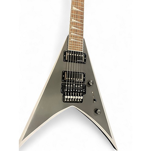 Used Jackson KING V KVX MG7 Black and Grey Solid Body Electric Guitar