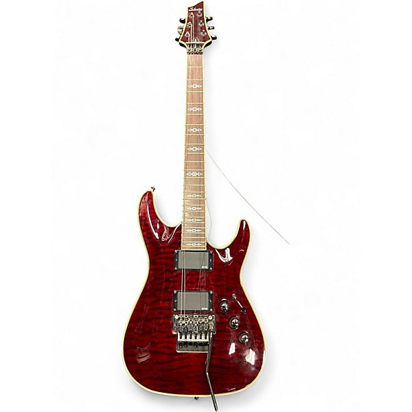 Used Schecter Guitar Research Hellraiser Special C1 Black Cherry Solid Body Electric Guitar