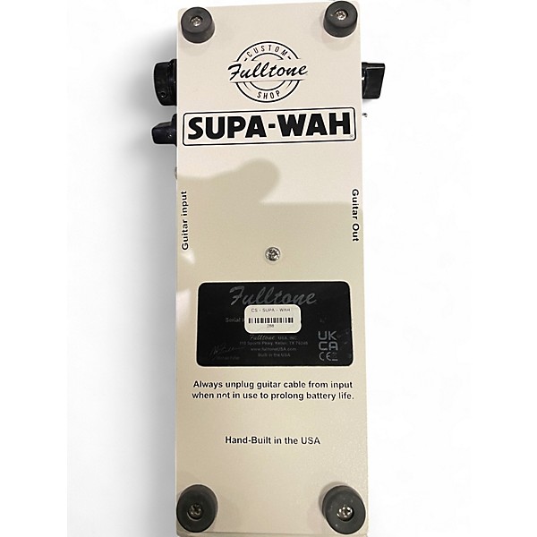 Used Fulltone SUPA WAH Effect Pedal