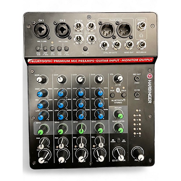 Used Harbinger LV8 Unpowered Mixer